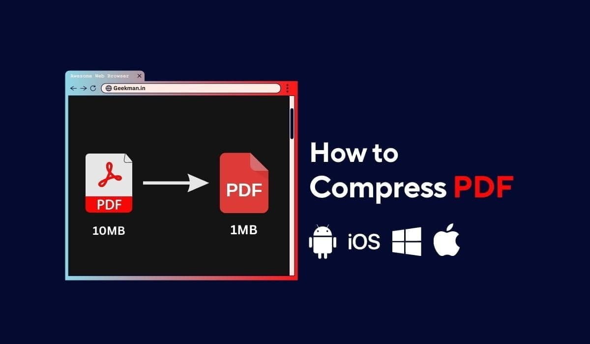 How to reduce PDF file size