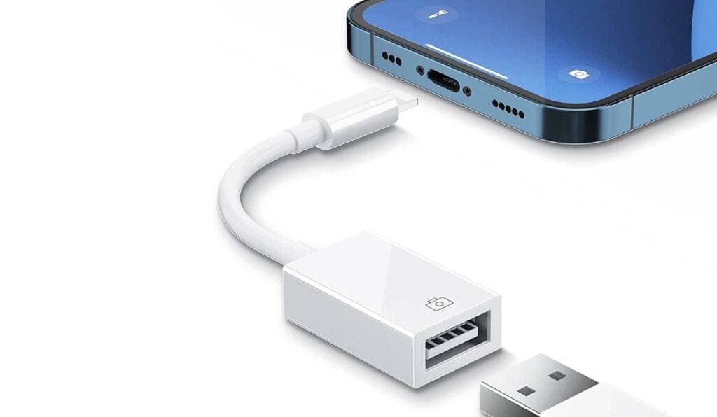 Connect Pendrive to an iPhone 1