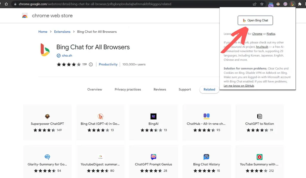 Bing Chat for All Browsers