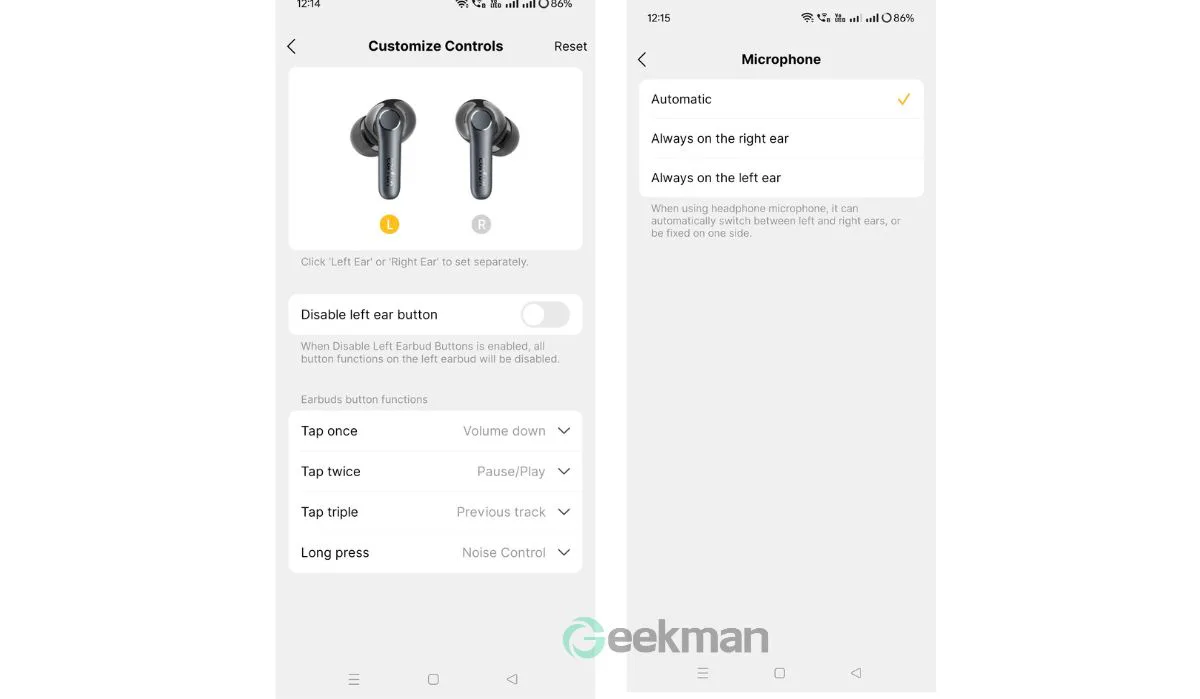 Earfun Air Pro 4 app